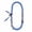 A008- Style H, variant on Graduation Leis Class of 2026 Blue and White Satin Ribbon Braided Graduation Necklace 2026 Graduation Accessories for High School and College Graduation Decorations