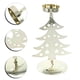 thumbnail image 5 of KAKOWELY Candelabro de metal, candelabro decorativo, candelabro de metal navideño, porta velas de té, 5 of 5