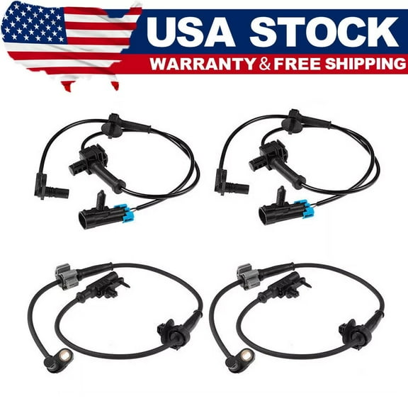 New ABS Wheel Speed Sensor Rear Right & Left For Chevy Silverado GMC Sierra 1500