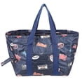 thumbnail image 1 of Bolsa de mano grande, suave, reutilizable, plegable, bolsa de almacenamiento térmica, para trabajadores de oficina, picnic, senderismo, playa, pesca, 1 of 6