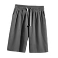 thumbnail image 4 of Pantalones cortos deportivos para hombre, de alto rendimiento, para culturismo, de secado rápido, informales, para correr. XXL, 4 of 9