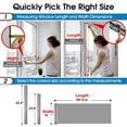 thumbnail image 5 of One Way Privacy Film See Out but Not In,Window Tint for Home,Mirror Vinyl Roll Heat Control Anti UV Static Cling Sliding Door Coverings No Glue Garage Solar Paper(Sliver,23.3"×157.5"), 5 of 8