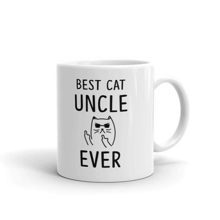 Best Cat Uncle Ever Rude Coffee Tea Ceramic Mug Office Work Cup Gift 11