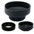 thumbnail image 2 of MaximalPower 72mm RUBBER 3-Position Folding for Camera Lens Hood, 2 of 3