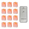 thumbnail image 1 of Labymos 12Pcs Simulation Melting Tea Wax Candle Lamps Remote Control Christmas Party Decoration Electronic Candle, 1 of 8