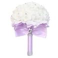 thumbnail image 1 of Jumpingount Exquisito ramo de novia para novia: apariencia realista y plástico elegante de bajo mantenimiento. Ropa, zapatos y accesorios Miscelánea taro morado, 1 of 6
