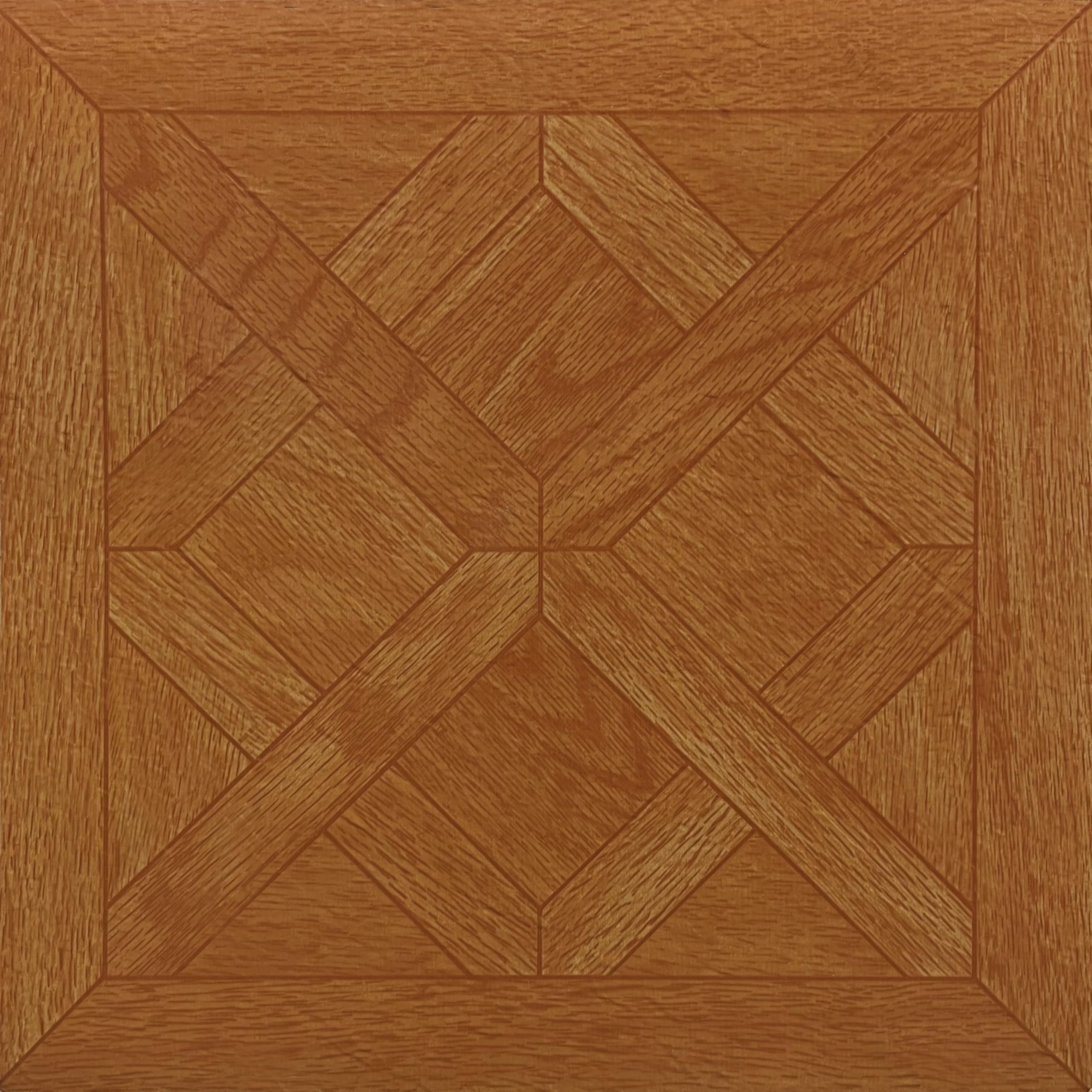 Nexus Self Adhesive 12-inch Vinyl Floor Tiles  20 - 12" X Classic Parquet Oak Slate Pattern Peel & Stick Diy Flooring For Kitchen Dining Room Bedrooms Bathrooms By Home Decor