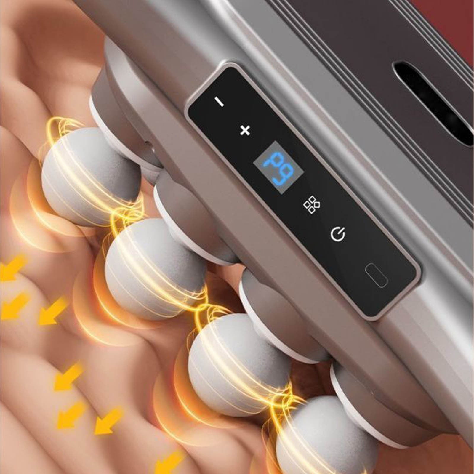 16 Head Massage Gun Deep Tissue for Neck, Shoulder, Back Massager – Electric Neck Massager for Muscle Recovery – Quiet, Portable & Powerful Full Body Tool, Pain Relief