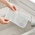 thumbnail image 3 of Bolsa organizadora para puerta de refrigerador Relax Love, bolsa de clasificación para el hogar, bolsa de malla lavable para colgar en el refrigerador, bolsa organizadora higiénica para la puerta, 3 of 5