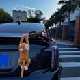 thumbnail image 2 of Red Car Accessories Car Monkey Quick-Release Creative Pendant Monkey Gibbon Monkey Doll Pendant Car Rear Decoration, 2 of 7