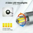thumbnail image 4 of LED Headlight Kit H1 6000K 1200W Low Beam for Acura RSX 2002-2006, 4 of 5
