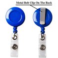 thumbnail image 5 of HLONK [Durable ID Card Lanyards] 10pcs Multi-Color Durable Retractable ID Card Lanyards with Quick Release Clip | Stylish Nurse Badge Reels for Professionals - Mixed Colors, 5 of 5