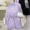 thumbnail image 4 of Simple Backpacks Laptop Daypack Work Commuters Bag 2025 Cute Preppy Bag Gift, 4 of 17
