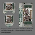 thumbnail image 4 of 4PCS Funny Donkey Shower Curtain Set, Bathroom Rules White Daisy Floral Farm Animal Barn Country Rustic Farmhouse Bathroom Decor, Waterproof Fabric Shower Curtain, Non-Slip Bath Mat Toilet Rug, 4 of 7