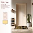 thumbnail image 3 of ODIKA 2'x3' Machine Washable Non-Slip Area Rug, Minimalist Symbolism Display High Traffic Rug, Gold, 33749, 3 of 7