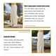 thumbnail image 3 of Pantalones de lino casuales para hombre, pantalones holgados con piernas rectas, cintura elástica, pantalones de verano para playa y yoga, 3 of 5