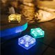 thumbnail image 2 of Cubo De Hielo Solar Luz De Vida Cubo De Hielo A Prueba De Agua Luz De Piso Sin Cableado Luz Solar Cuadrada Subterránea Led Con 4 Cuentas Led Para Jardín De Patio Serendint HA027589-02, 2 of 7