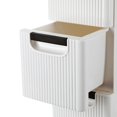 thumbnail image 2 of Zimtown 3 Storage Drawers Rolling Cart Organizer Plastic Drawers Unit, 2 of 8
