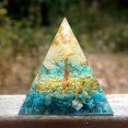 thumbnail image 2 of Orgone Pyramid Crystal Energy Healing Natural Reiki Chakra Ornamentos (B) Ndcxsfigh Para estrenar, 2 of 5