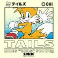 thumbnail image 2 of Men's Sonic the Hedgehog Miles Tails Portrait Graphic T-Shirt, 2 of 4