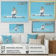 thumbnail image 4 of Designart "Photography Of A Karate Kid" Martial Arts Floater Framed Wall Art Prints, 4 of 5