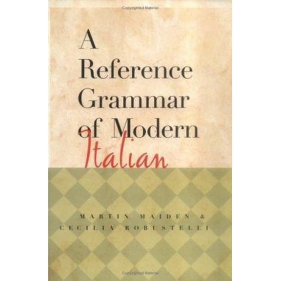 Pre-Owned Reference Grammar of Modern Italian (Paperback) 0658004301 9780658004308