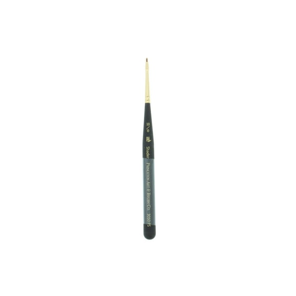 Princeton Brush Mini-Detailer Synthetic Sable Brush, Shader, 10/0