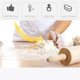 thumbnail image 5 of Molde de reposter panadería, molde de pastel no pegajoso, para bizcocho pan tarta, molde de aluminio, resistente, apto para lavavajillas, para cocina, para hogar, fácil de limpiar, diseño, 5 of 7
