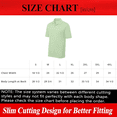 thumbnail image 2 of Zfeel Men's Mesh Collared Poly Short Sleeve Polo T-Shirt, Comfortable Pique Tee, Multicolor Shirt, Bulk Pack of 6, S, 2 of 6