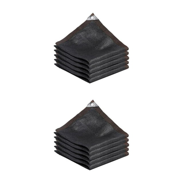 Decodeary Shade Sails Canopy Shade Solution For Outdoor Spaces Patio Or Garden Encryption 2*5m 2Set