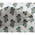 thumbnail image 4 of oneOone Viscose Chiffon Fabric Leaves & Floral Block Print Sewing Fabric BTY 42 Inch Wide, 4 of 4