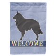 thumbnail image 1 of Bandera de casa Caroline's Treasures Groenendael pastor belga lona tamaño multicolor, 1 of 1