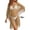 Champagne, variant on Fringe Mesh Hollow Out Pullover Boho Crochet Cover Up Lightweight Summer Beach Poncho Top For Swimwear And Vacation Wear
