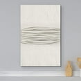 thumbnail image 2 of wall26 Canvas Print Wall Art Rustic Tan Duotone Paint Stroke Waves Abstract Shapes Illustrations Modern Art Decorative Minimal Relax/Calm Zen for Living Room, Bedroom, Office - 16x24 inches, 2 of 5