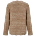thumbnail image 6 of TaTaai Womens Long Sleeve Tops V Neck Solid Embroidered Casual Pullover Blouse Loose for Daily Work, 6 of 6