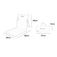 thumbnail image 4 of Respaldo Cojín plegable para acampar Marco de aleación de aluminio Silla individual Ejército Verde Verde FLhrweasw Nuevo, 4 of 4
