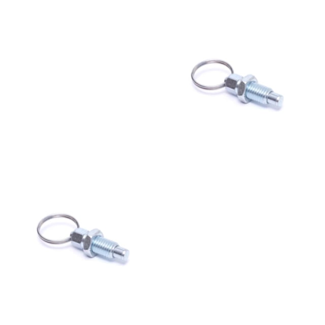 Riwesomey Pernos y anillos duraderos para invernadero: fáciles de instalar y multifuncionales Pernos para invernadero Aluminio recortado Acero Acero inoxidable Diámetro del pasador10 2Conjunto