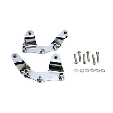 Cobra Chrome Docking Kit for Detachable Backrests & Luggage Racks (602-2100)