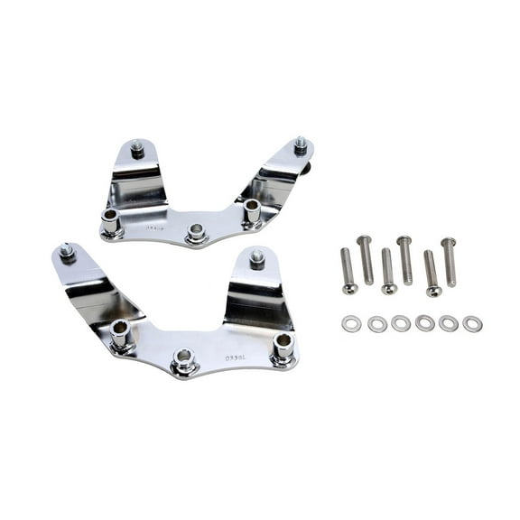 Cobra Chrome Docking Kit for Detachable Backrests & Luggage Racks (602-2100)