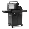 thumbnail image 2 of MBY 4-Burner Propane Gas Grill with Side Burner, 50,000 BTU Outdoor BBQ Grill with Cast Iron Grates and Griddle, Heavy Duty for Backyard Cooking, 2 of 11