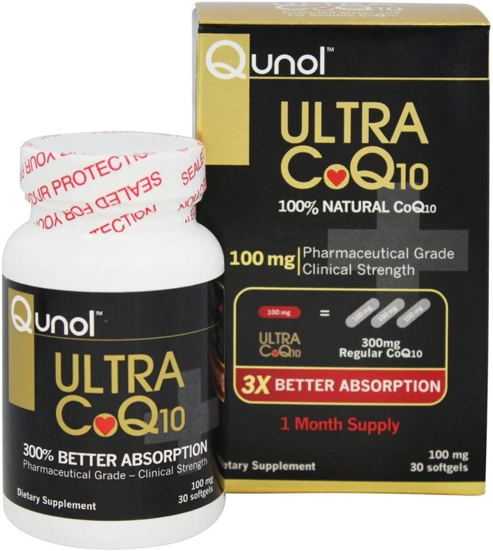Coq10 Ultra Size 30ct Coq10 Ultra 30ct, 100 Natural CoQ10 By Qunol