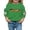 00#Green657, variant on Halloween Printed Sweatshirt for Infant Girl Long Sleeve Crew Neck Pullover Black Cat Jack O Lantern Graphic Youth Top,Orange