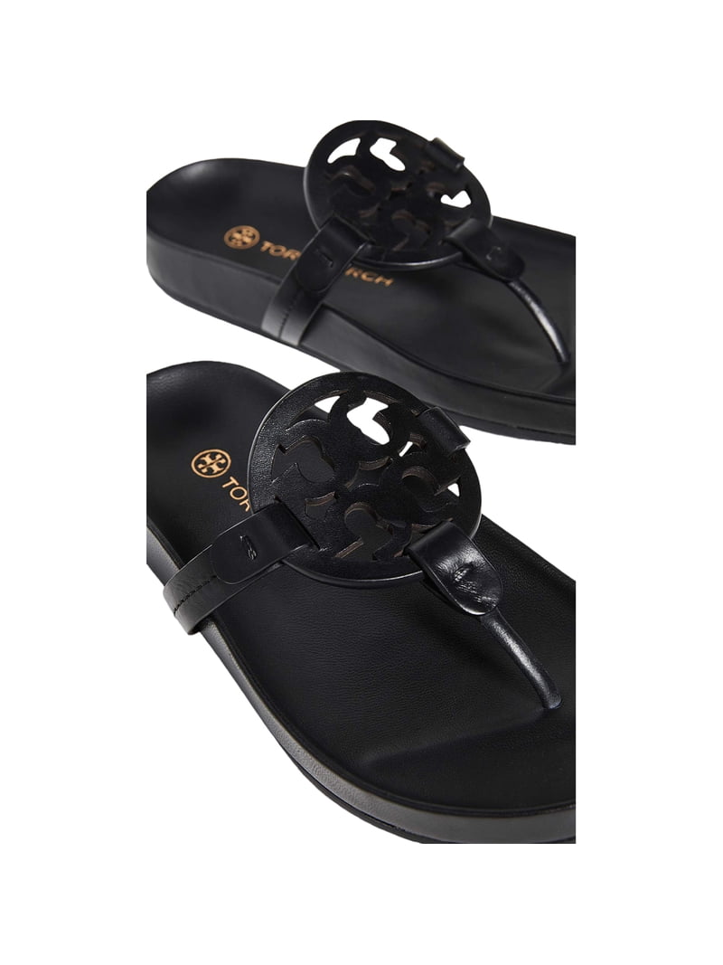 Miller Patent Sandal: Women Tory Burch Black comfort Millers. main image 1
