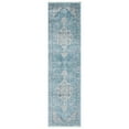 thumbnail image 3 of SAFAVIEH Victoria Jackalyn Floral Bordered Area Rug, Blue/Grey, 3' x 5', 3 of 7