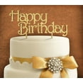 thumbnail image 2 of G.DeBrekht Artistic Studios 94206P Happy Birthday Wooden Monogram Cake Topper, 2 of 3