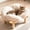 White, variant on Elevated  Bed Wooden,  Couch ,  Sofa Flower for Indoor Cats, Raised  Bed with Washable  Cushion and Birch ,  Chair for Kitty and Puppy,  Furniture (White)
