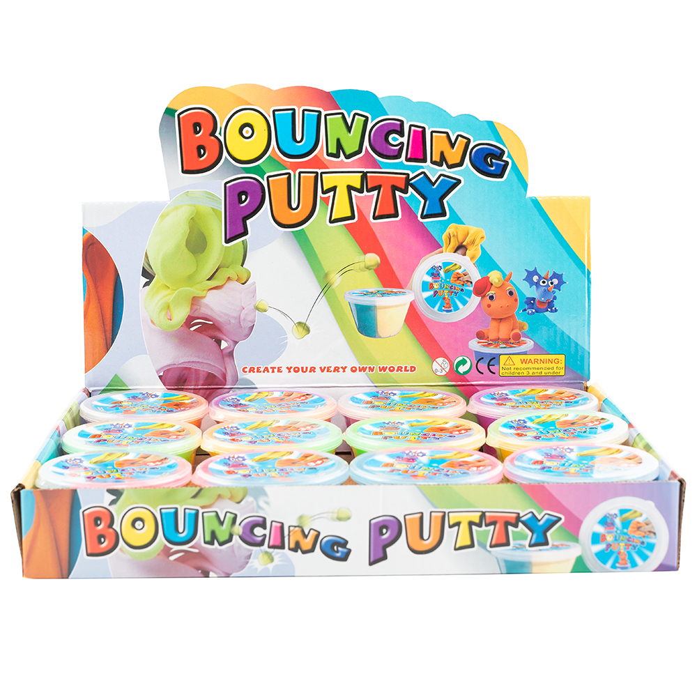2 Tone Bouncing Putty 12 per pack