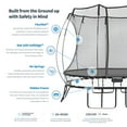 thumbnail image 2 of Springfree Trampoline Oval 8 x 11Ft Trampoline & FlexrStep V2 Safety Ladder, 2 of 12