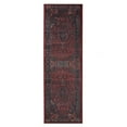 thumbnail image 3 of Superior Cardinal Vintage Washable Indoor Area Rug, 2'7" x 10', Red, 3 of 12