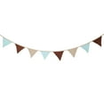 thumbnail image 2 of Steadline Double Layer Cotton Pennant Banner for Birthday Party Celebration Home Camping Decoration Hanging Festive Garland, 2 of 5